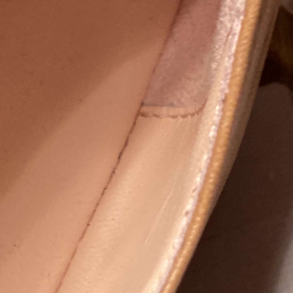 Taryn Rose camel leather wedge heel shoes Size 9 EUC - Picture 11 of 11